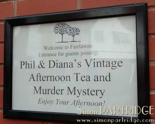 Murder mystery afternoon at Fairlawns Hotel