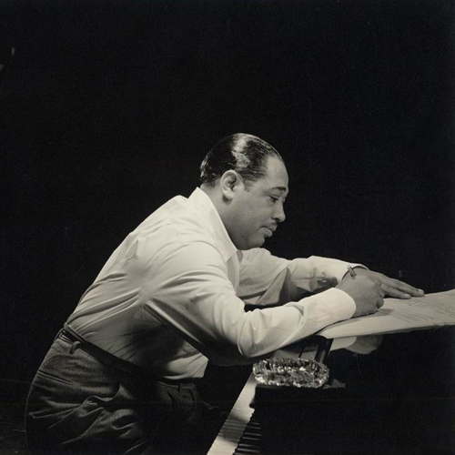 Composer, arranger and pianist Duke Ellington